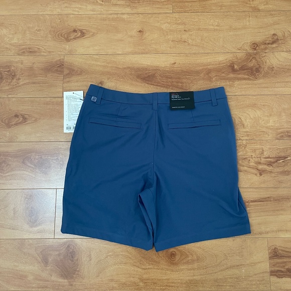 Lululemon Men ABC Classic Fit Navy Blue Shorts 7" Size 34 New With Tag - Picture 2 of 7